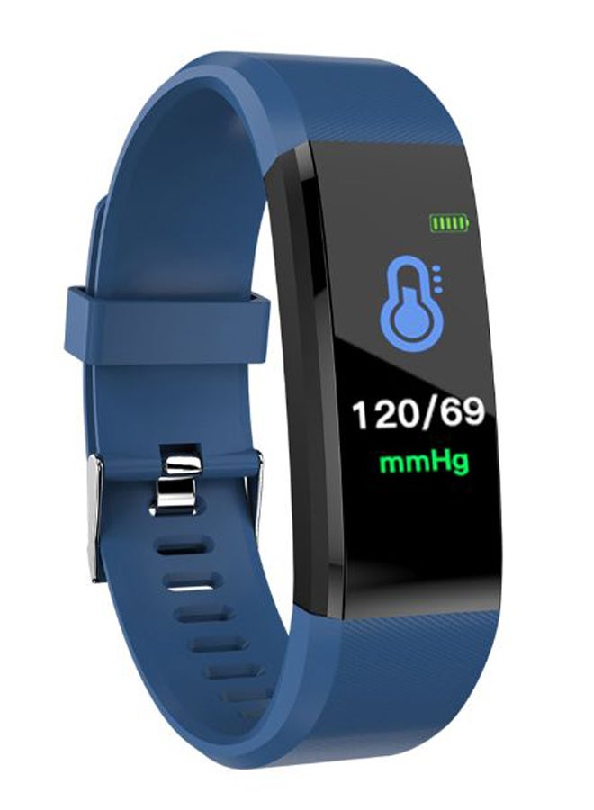 115Plus Fitness Tracker For iOS And Android Blue