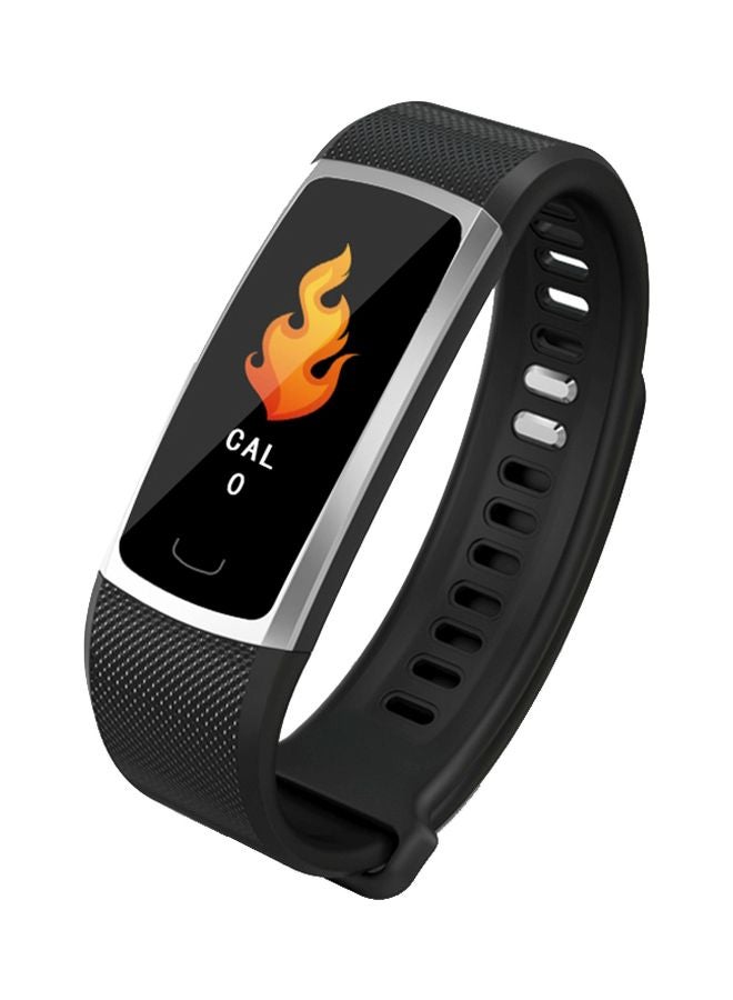 90.0 mAh T8 Calorie Burn Monitor Fitness Tracker Black/Silver