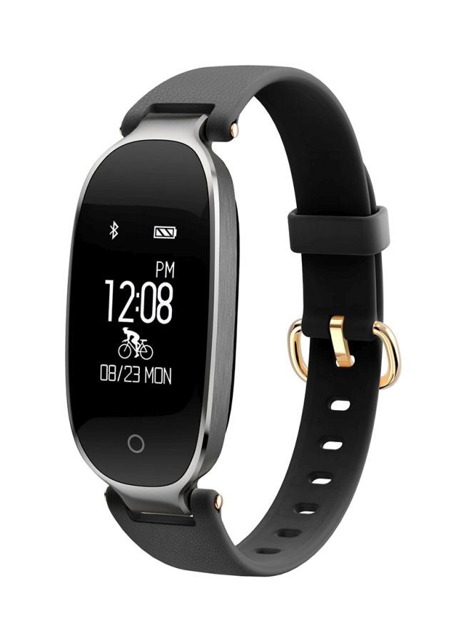 90.0 mAh S3 Bluetooth Smartwatch Black