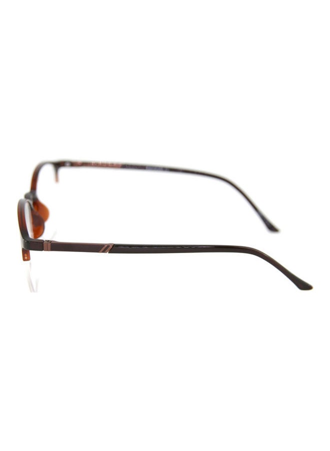 Eyeglass Round Semi-Rimless Frame Stylish Design