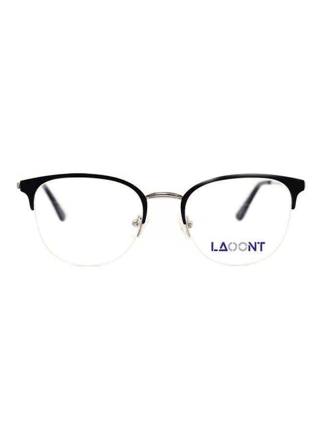 Semi-Rimless Eyeglass Frame Stylish Design