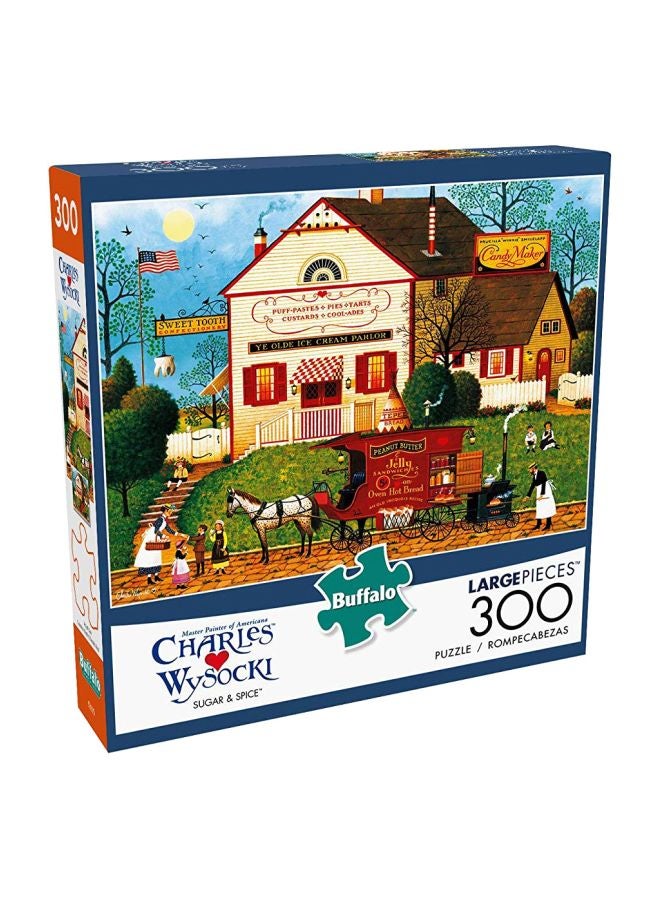 300-Piece Charles Wysocki Sugar And Spice Jigsaw Puzzle