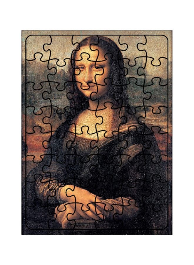 500-Piece Monalisa Themed Jigsaw Puzzle Set 303632