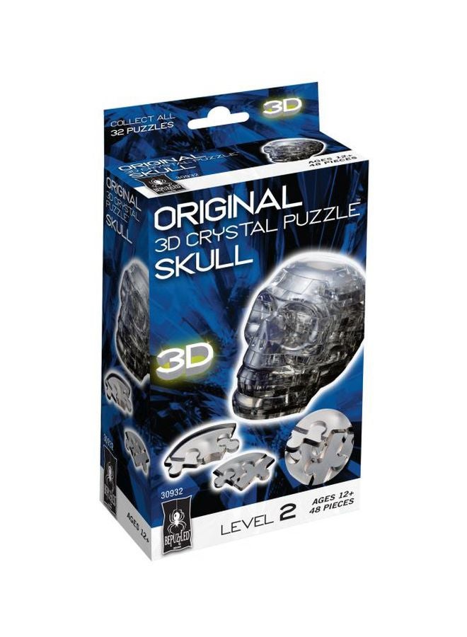 Original 3D Crystal Puzzle Skull