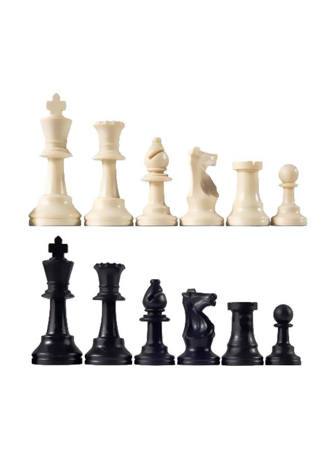 34-Piece Tournament Chess Accessory 4inch