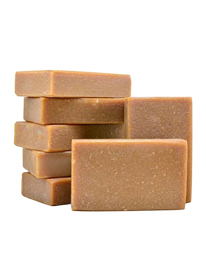 Pack Of 7 Goats Milk And Honey Bar Soap