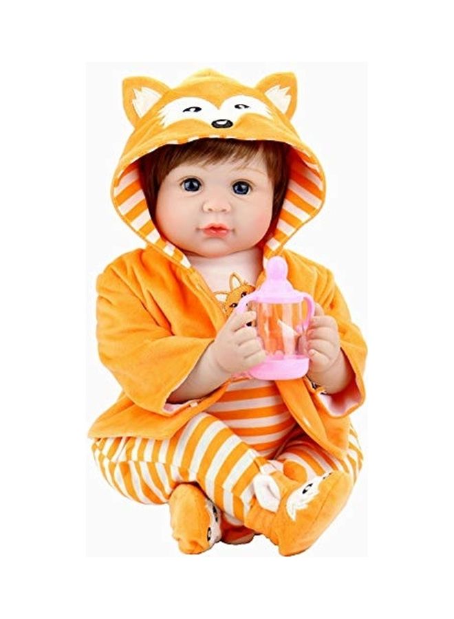 Reborn Baby Doll with Fox Set