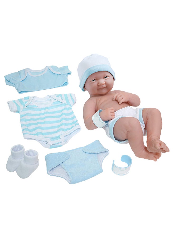 8-Piece Layette Baby Doll Gift Set 14inch