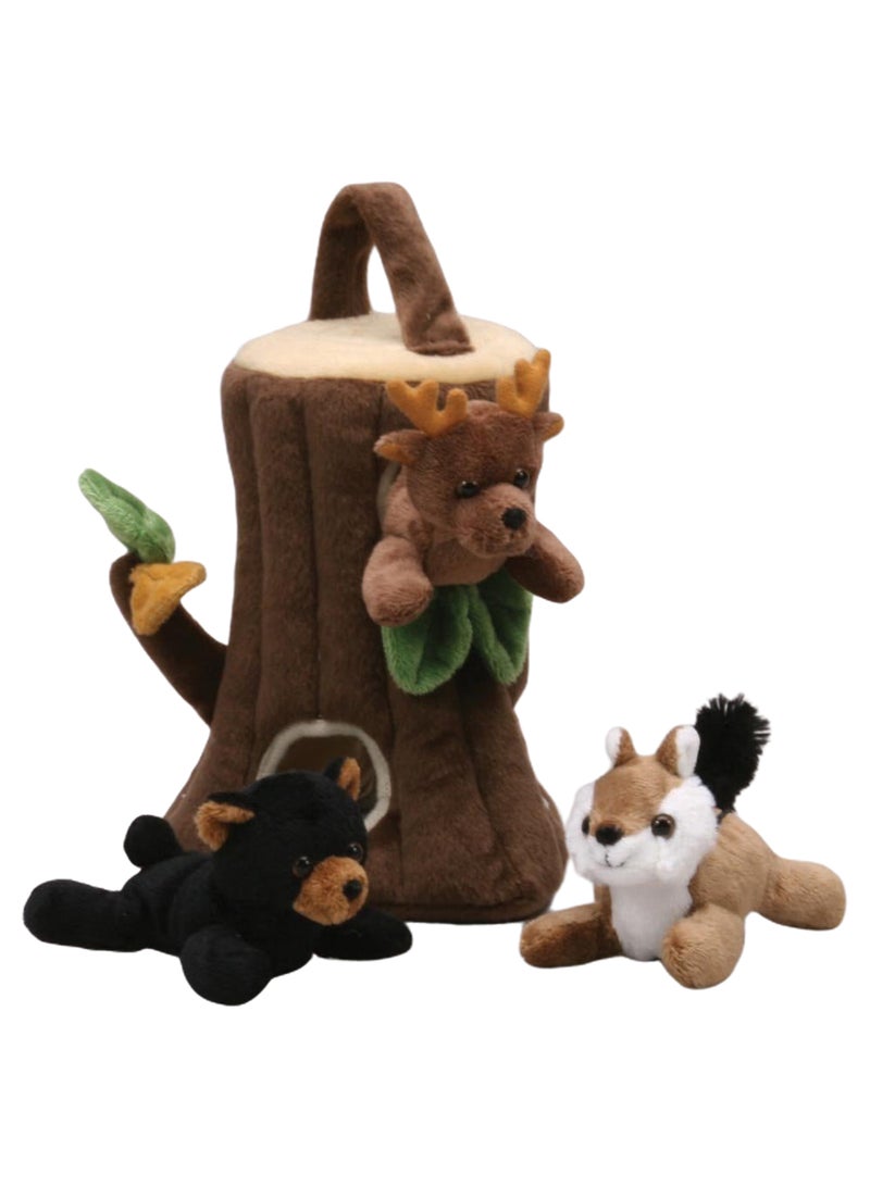 3-Piece Tree Finger Puppet Set