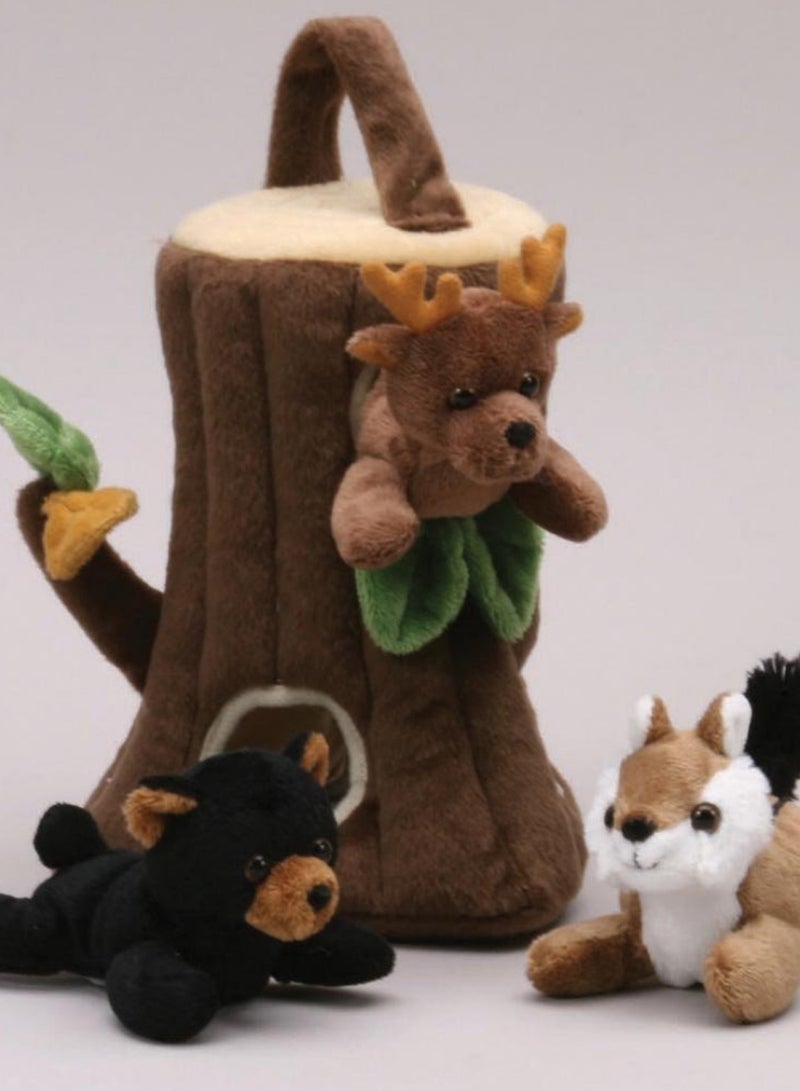 3-Piece Tree Finger Puppet Set