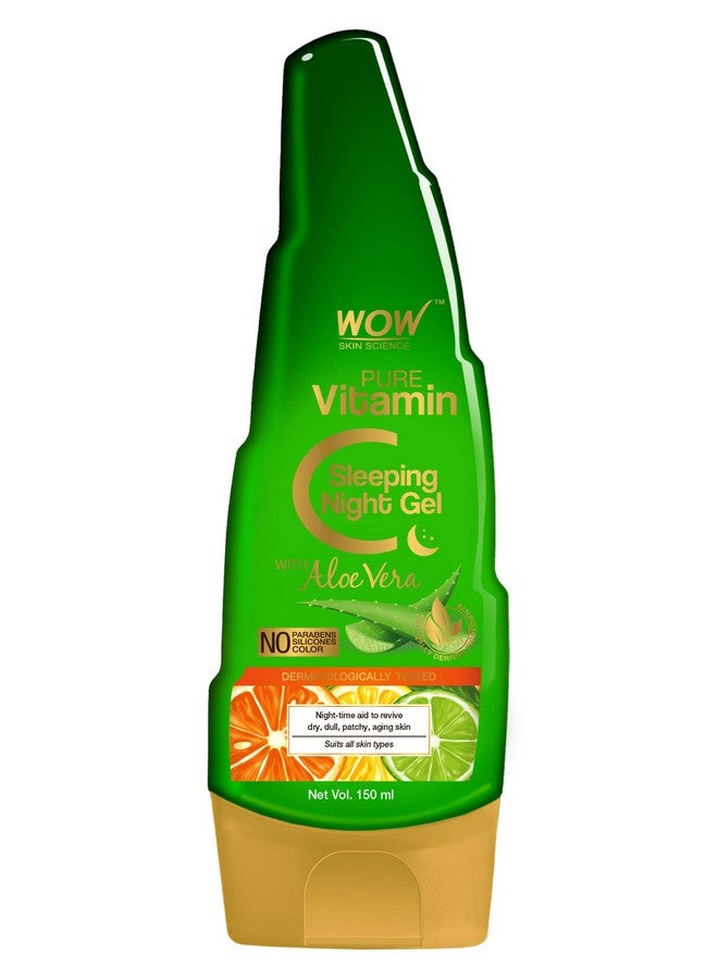 Pure Vitamin C Sleeping Night Gel With Aloe Vera 150 Ml