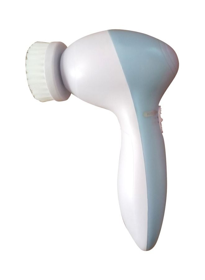 Electric Cleansing Massage Brush Blue/White