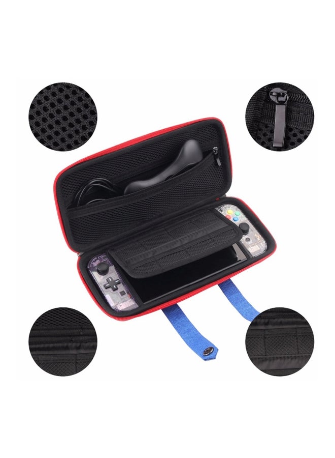 Portable Hard Shell Case for Nintend Switch Dual Zipper Magnetic Button Pouch Storage Bag NS Console Cases Protective Cover