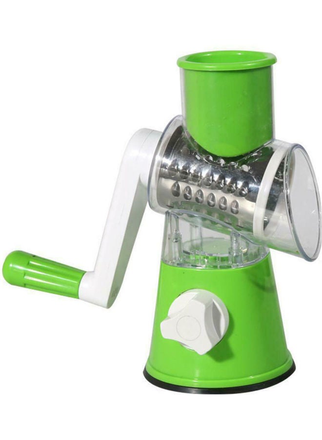 Multi-Functional Drum Rotary Vegetable Cutter Green