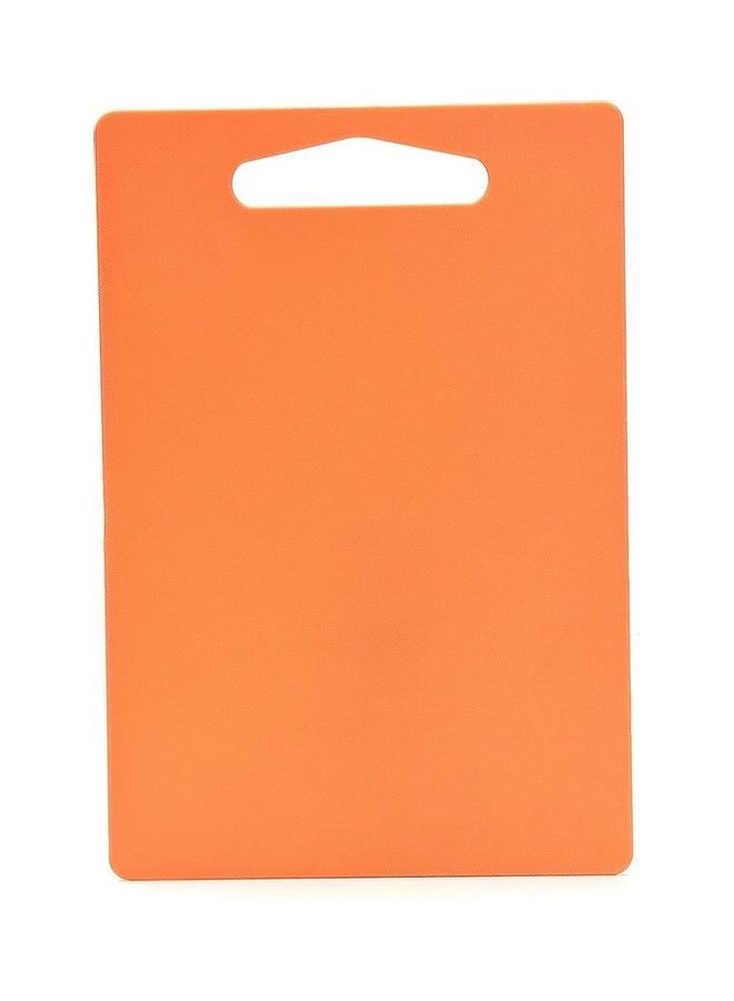 Plastic Cutting Board with Hanging Hole Orange