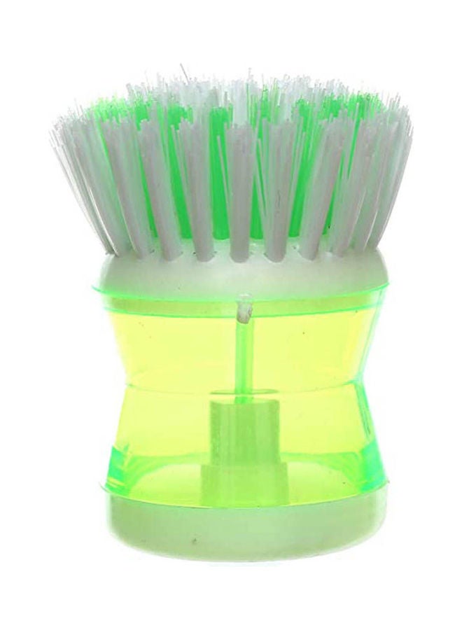 Brush For Dishes With Liquid Soap Green 13 x 6.8 x 6.1cm