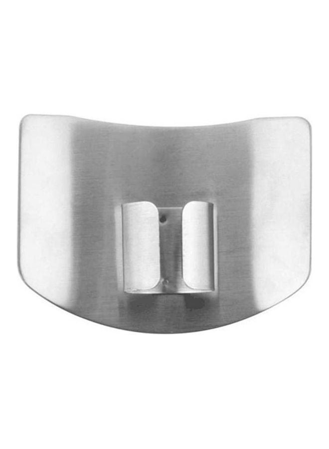 Stainless Steel Finger Protector Guard Chop Slice Knife Safe Kitchen Tool Silver