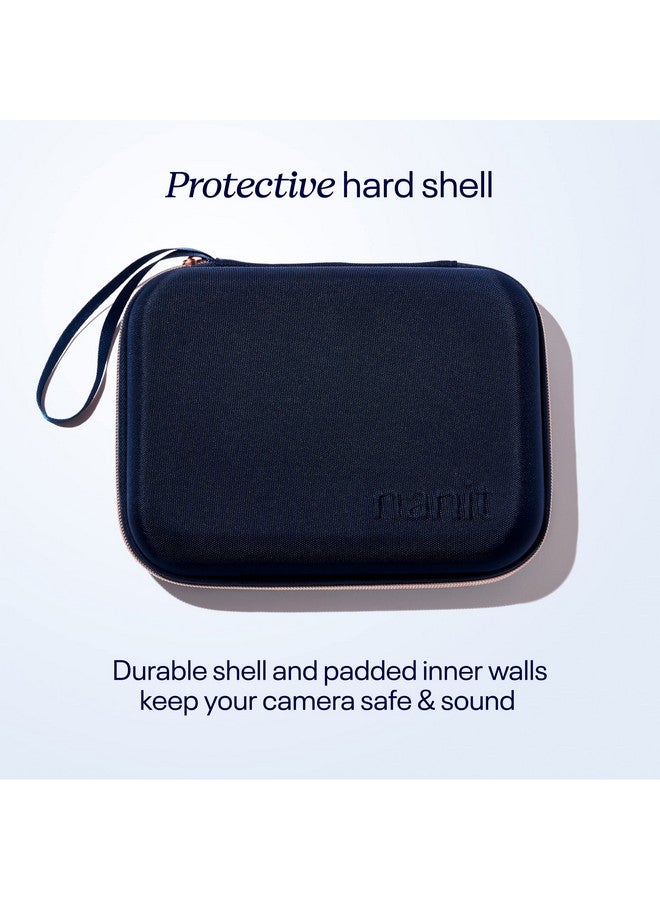 Nanit Travel Case Protective Hard Shell Carrying Case For Nanit Pro Baby Monitor And Multistand Travel Accessory Blue