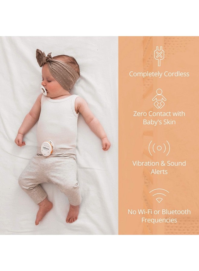 Oma Sense Baby Abdominal Movement Monitor Baby Sleep Monitor With Wakeup Technology Rousing Vibrations Audio & Lights Stimulates Baby & Alerts Parents Safety Baby Essentials For Newborn