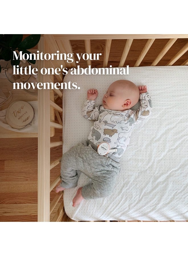 Oma Sense Baby Abdominal Movement Monitor Baby Sleep Monitor With Wakeup Technology Rousing Vibrations Audio & Lights Stimulates Baby & Alerts Parents Safety Baby Essentials For Newborn