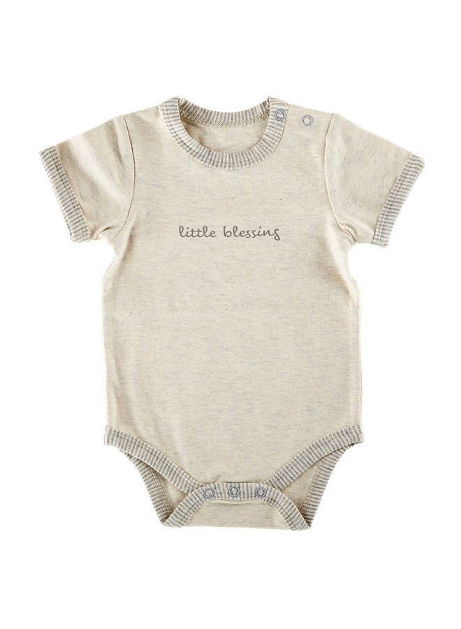 Inspirational Heather Snapshirtstyle Diaper Cover Little Blessing Graycream 03 Months