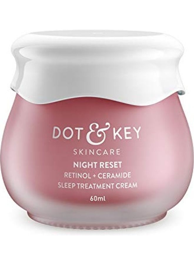 Night Reset Retinol Plus Ceramide Sleep Treatment Cream White 60ml