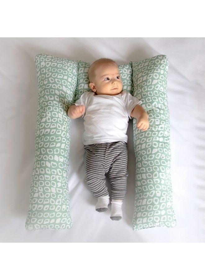 Babynest U Shape Pillow, 0 - 6 Months, Green