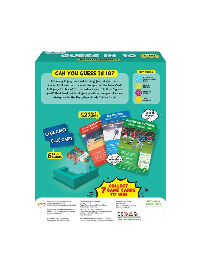 World Of Sports Educational Game SKILL36GWS