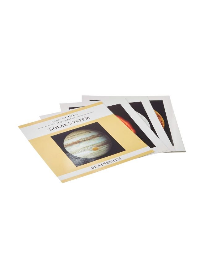 10-Piece Solar System Quantum Flash Card Set