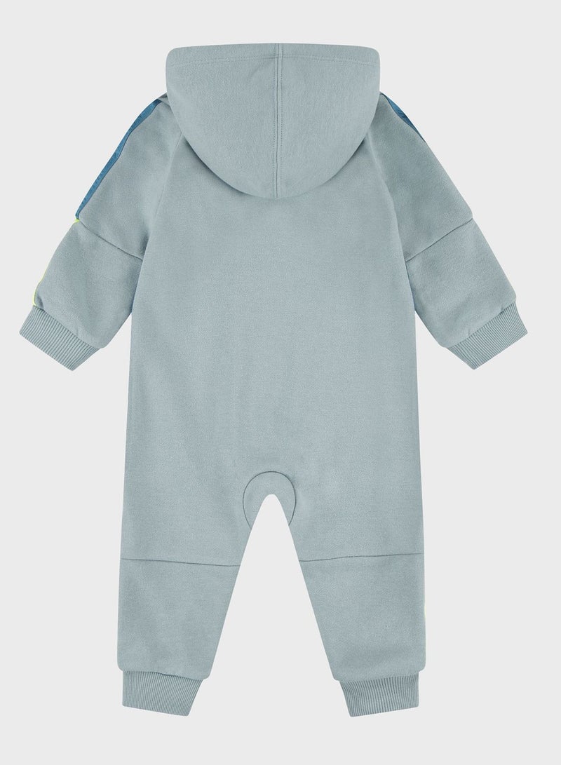 Infant Tape Hooded Bodysuit