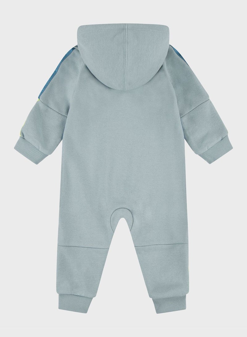 Infant Tape Hooded Bodysuit