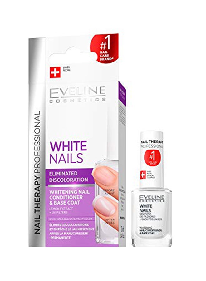 Cosmetics Nail Whitening Conditioner And Base Coat Clear