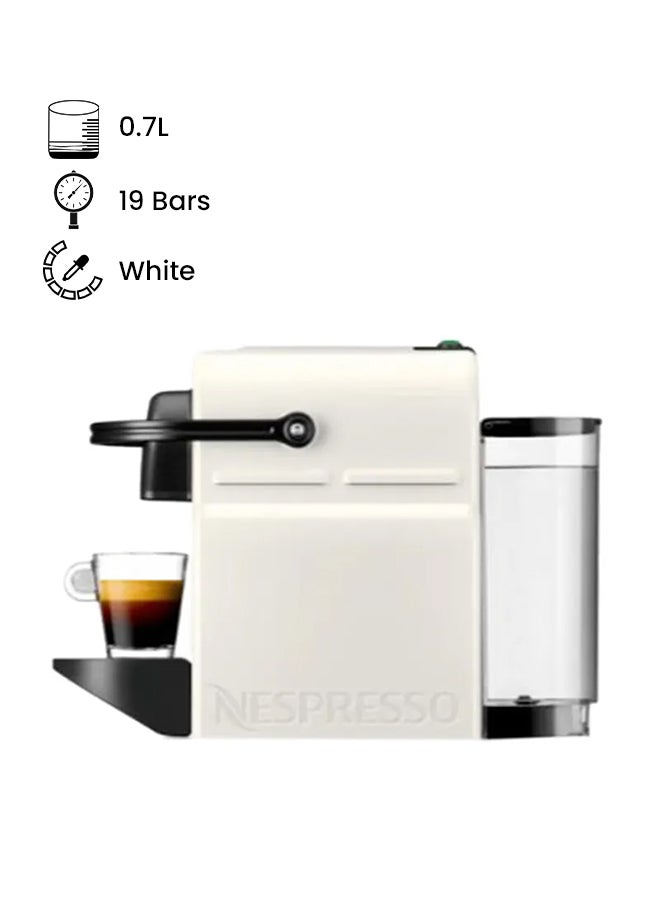Inissia And Aeroccino Espresso Machine 23596 White