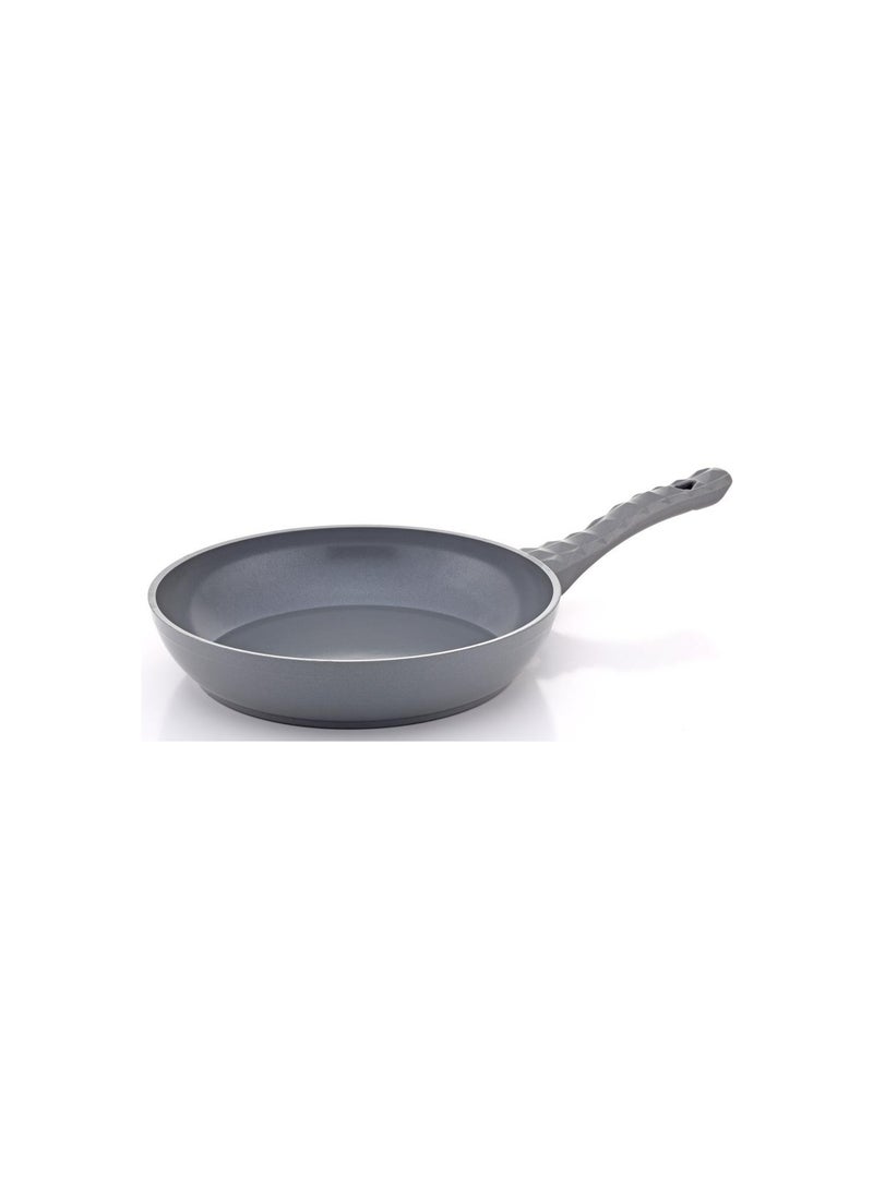 Hella Ceramic Non-Stick Surface Frypan - 20cm - PFOA Free - Grey