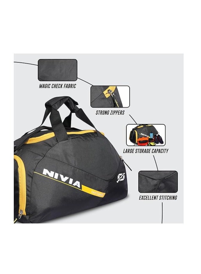 Black Sports Space Gym Bag |Bag for Men & Women| Carry Gym Accessories| Fitness Bag | Sports | Travel Bag| Sports Kit