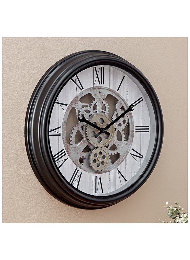 Saratoga Wall Clock 45.5 x 6.5 x 45.5 cm