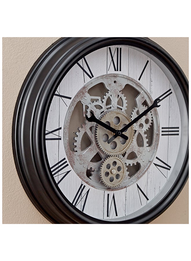 Saratoga Wall Clock 45.5 x 6.5 x 45.5 cm