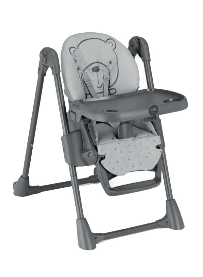 Pappananna Icon Baby High Chair - Gray For Feeding With Ultra Modern, From 6 Months To 15 Kg