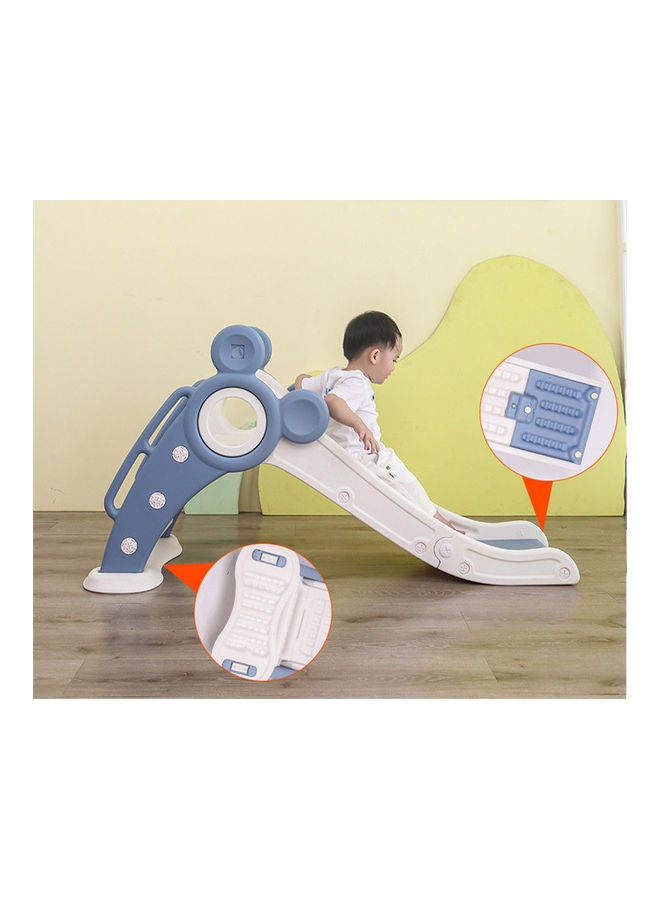 Toddler Slide With Basketball Hoop Climber Toy 125 x 66 x 33cm
