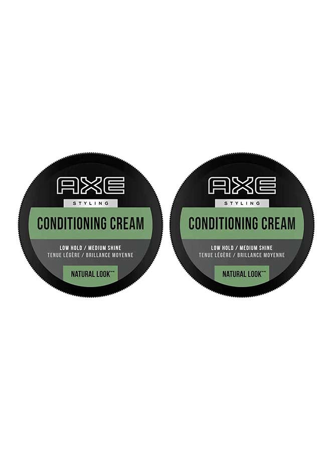 Pack Of 2 Conditioning Cream Natural Look 78x2ml