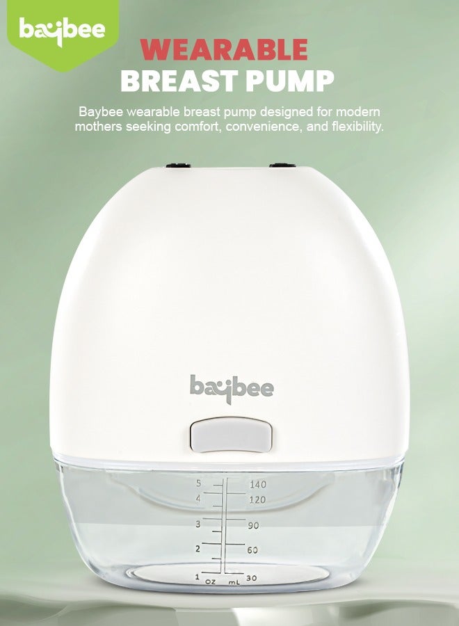 Automatic Ultra Slim Wearable Electric Breast Pump  With Led Display, 3 Modes, 9 Level Suction Adjustment And 3 Sizes