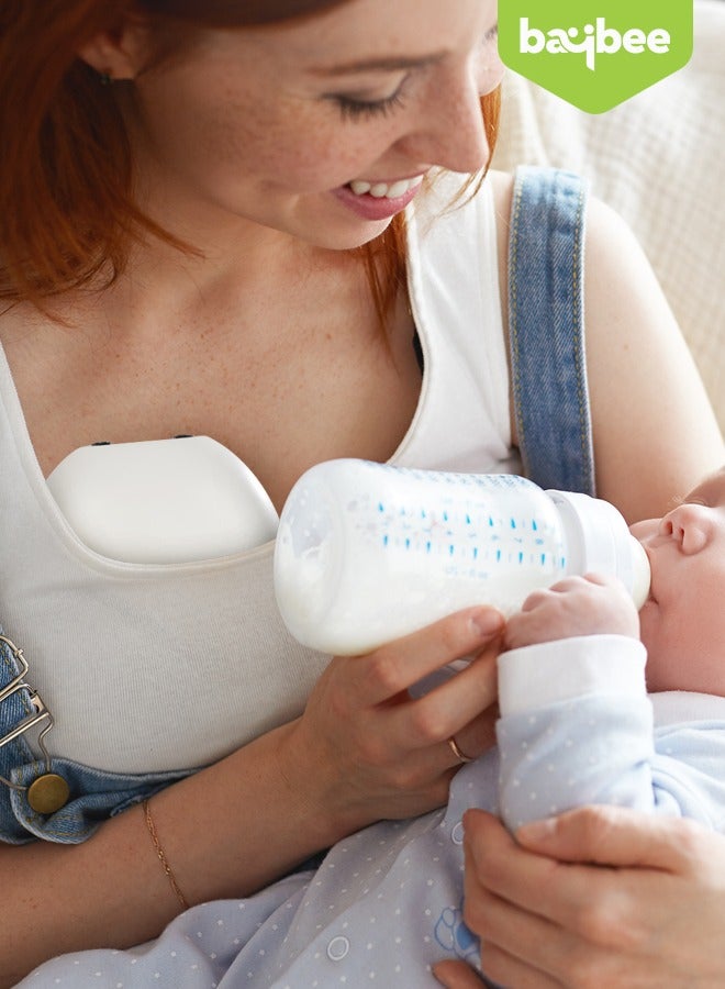 Automatic Ultra Slim Wearable Electric Breast Pump  With Led Display, 3 Modes, 9 Level Suction Adjustment And 3 Sizes