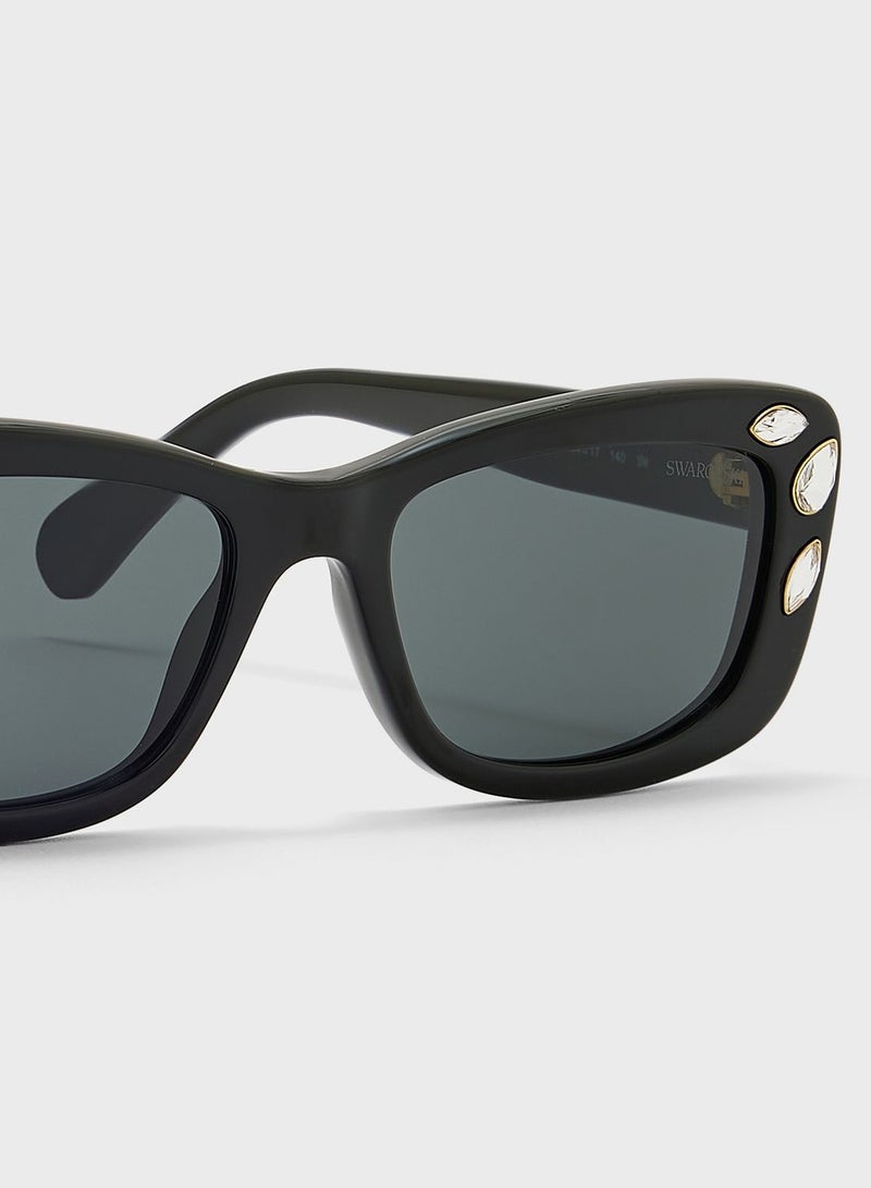 0Sk6008 Shape Sunglasses