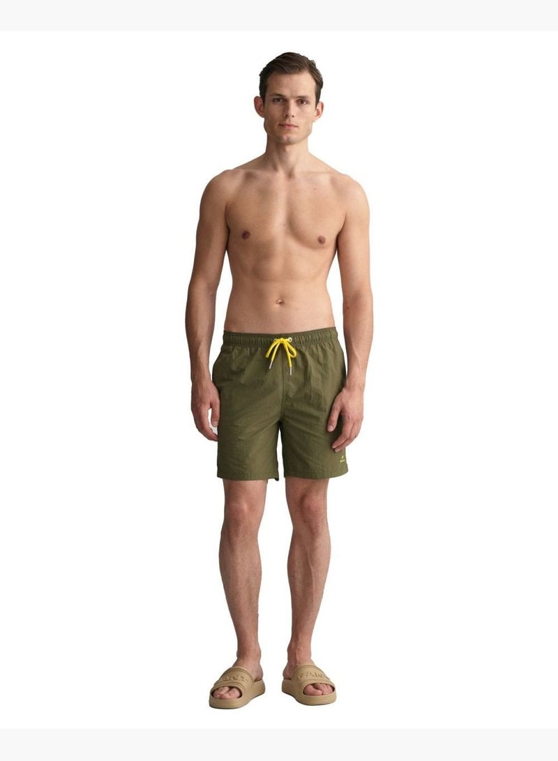 Gant Long Cut Basic Swim Shorts