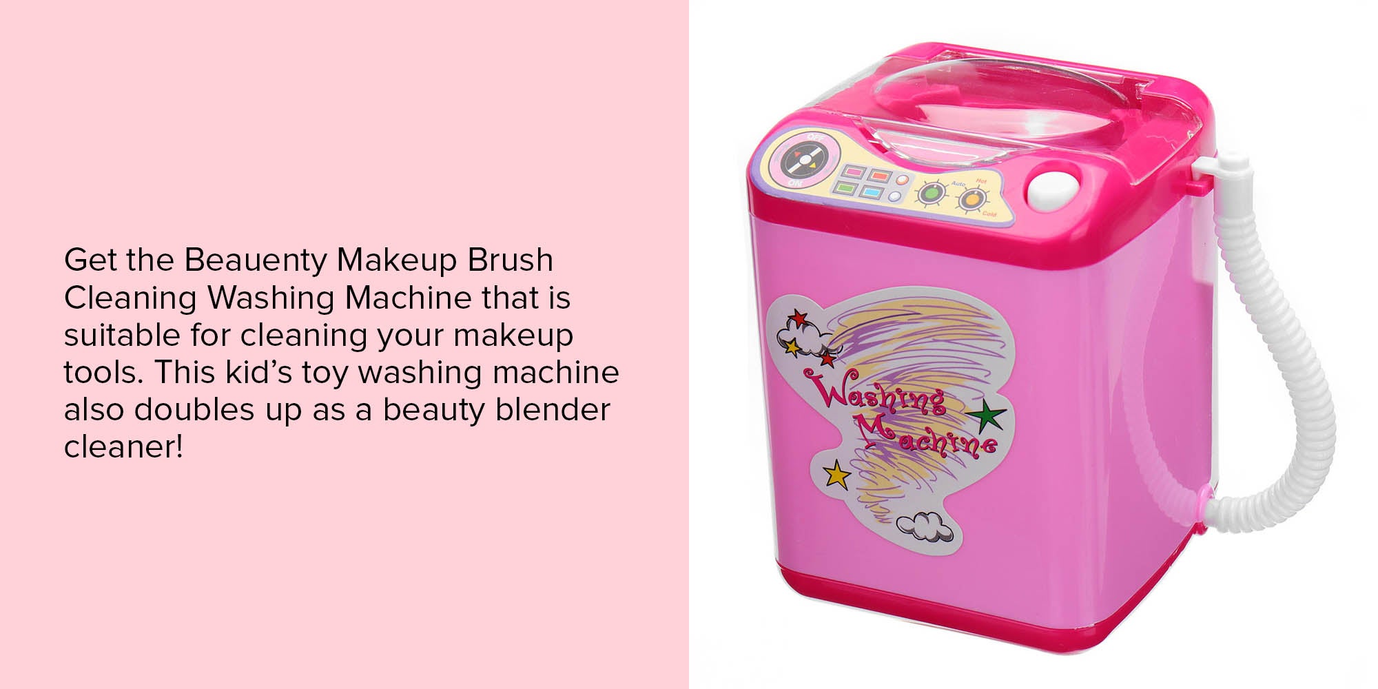 Makeup Brush Cleaning Washing Machine 11.5x8.2x11cm