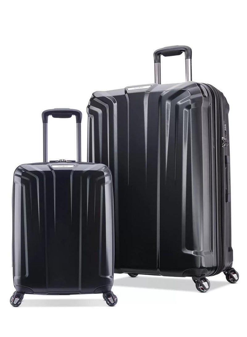 2-Piece Endure Series Hardside Luggage Set with TSA Lock And 360 Rotating Wheel