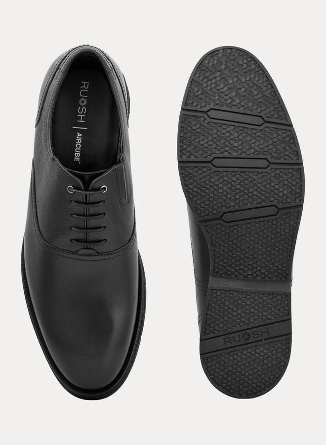 Comfortable Lace-Up Formal Shoes Black