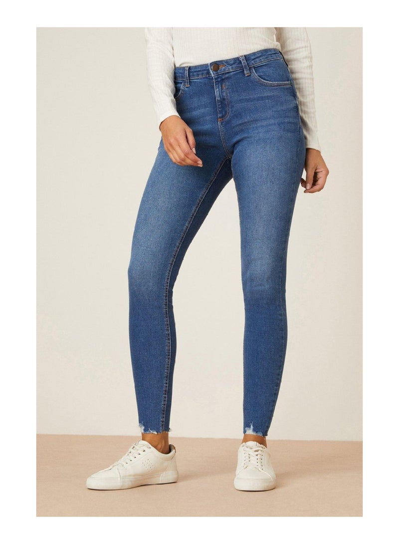 Midwash Distressed Darcy Jeans