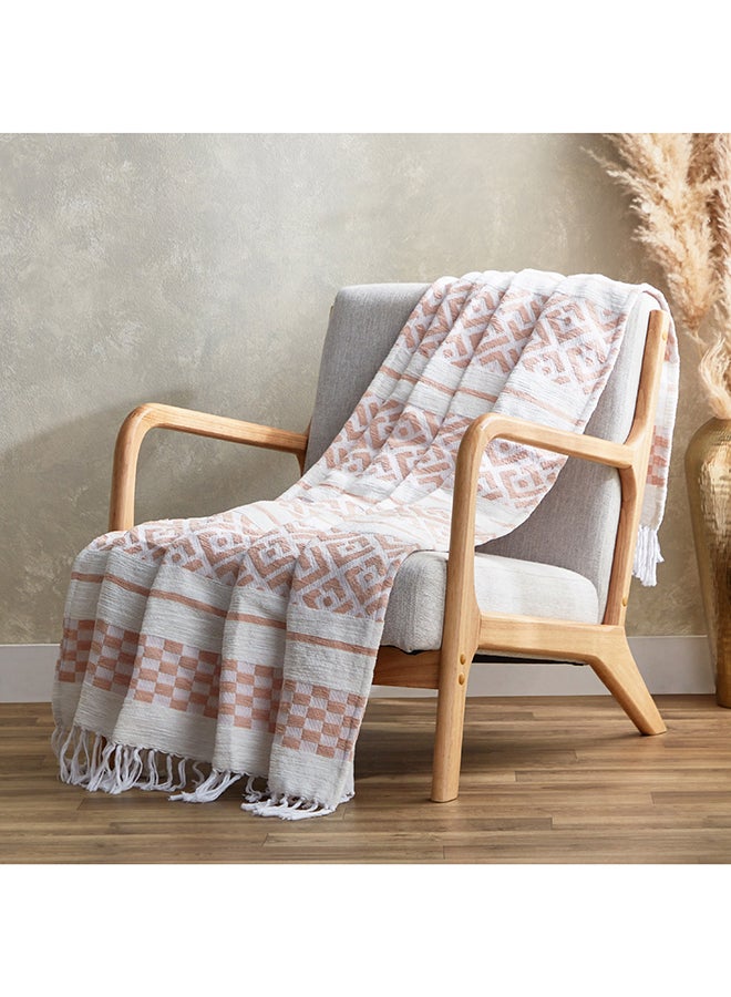 Meknes Chenille Throw 170 x 130 cm