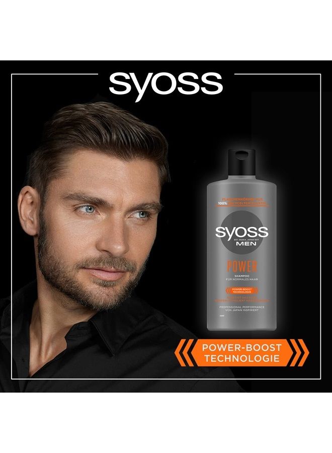 Men Power Shampoo for Strong Hair & Revitalized Hair 440ml